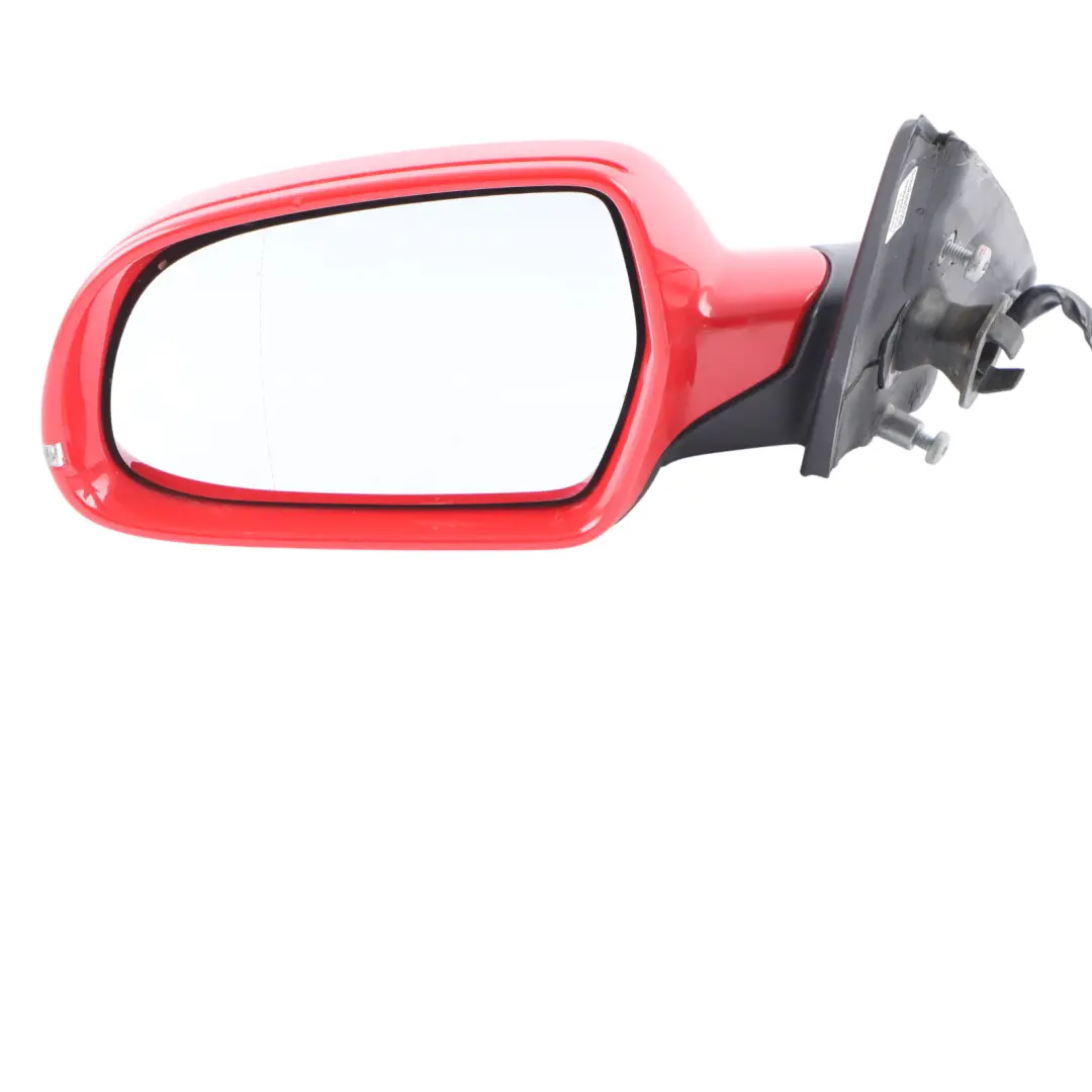 Door Mirror Wing Electric Left N/S Misano Red Pearl - Z3M to Audi A4 B8 with Part number 8K2857409AF Audi A4 B8 Door Mirror Wing Electric Left N/S Misano Red Pearl - Z3M - SKU RHD-8K2857409AF-MRE - Part number 8K2857409AF