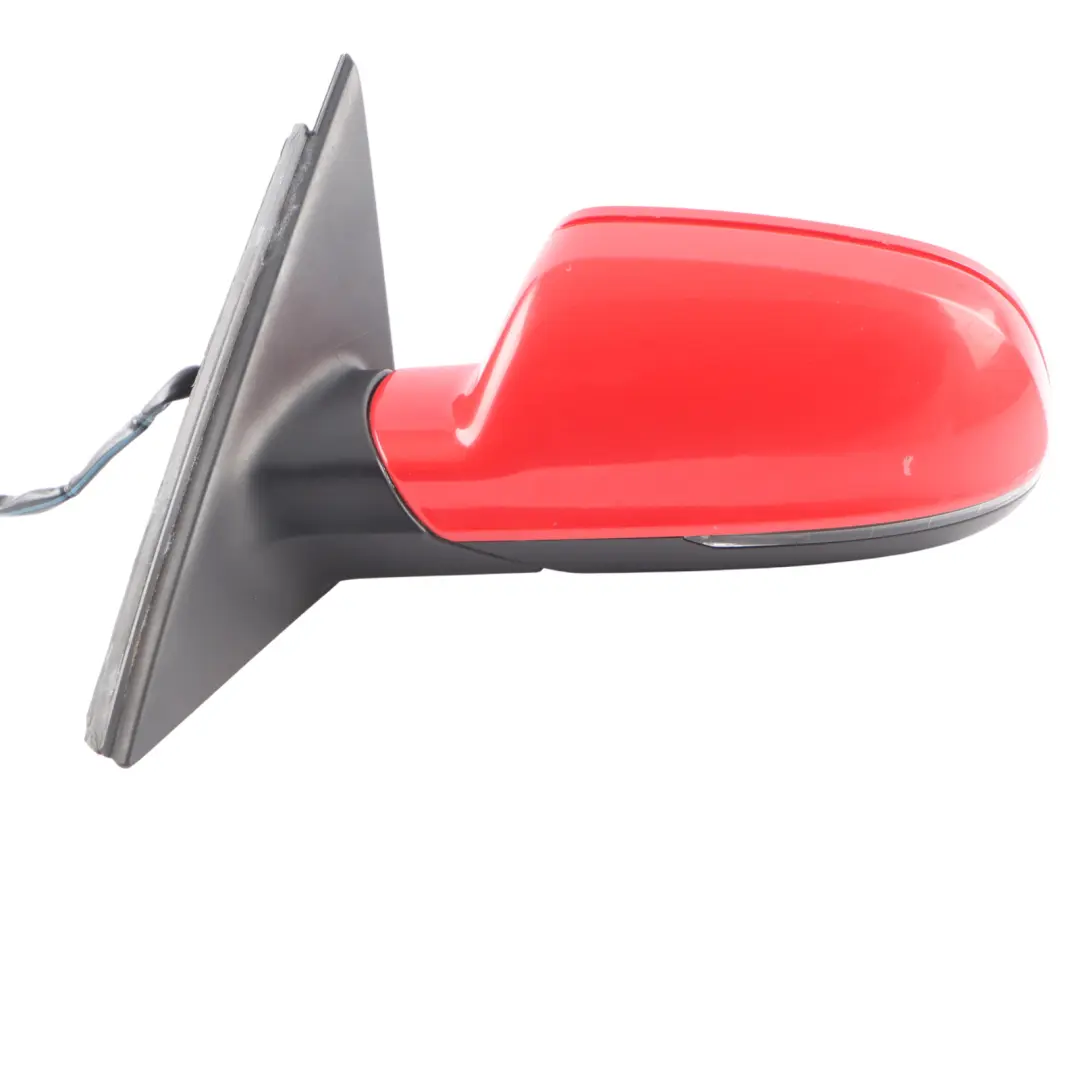 Audi A4 B8 Door Mirror Wing Electric Left N/S Misano Red Pearl - Z3M - SKU RHD-8K2857409AF-MRE - Part number 8K2857409AF