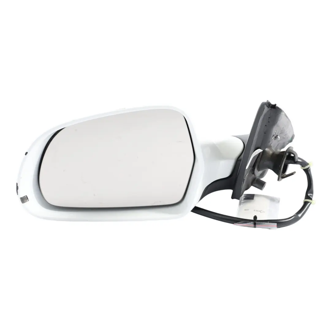 Wing Mirror Left N/S Ibis White - Y9C to Audi A4 B8 Electric with Part number 8K2857409D Audi A4 B8 Electric Wing Mirror Left N/S Ibis White - Y9C - SKU RHD-8K2857409D-IWH - Part number 8K2857409D