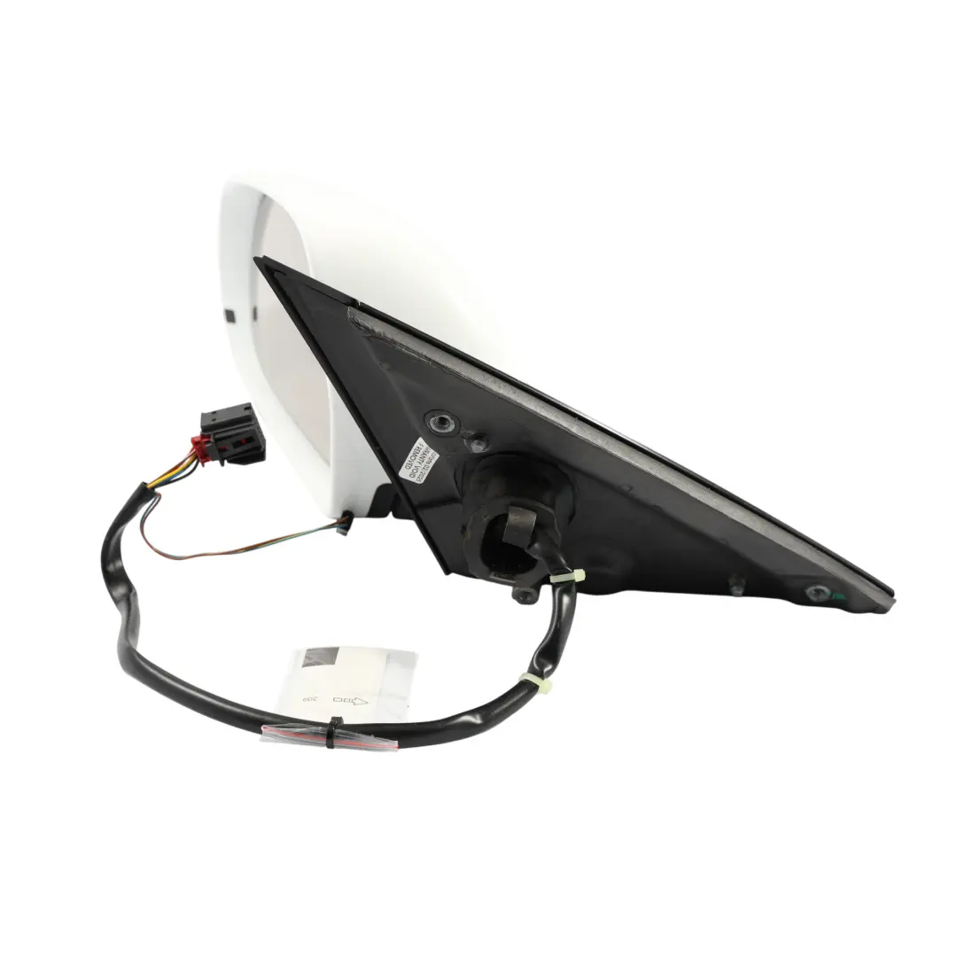Wing Mirror Left N/S Ibis White - Y9C to Audi A4 B8 Electric with Part number 8K2857409D Audi A4 B8 Electric Wing Mirror Left N/S Ibis White - Y9C - SKU RHD-8K2857409D-IWH - Part number 8K2857409D