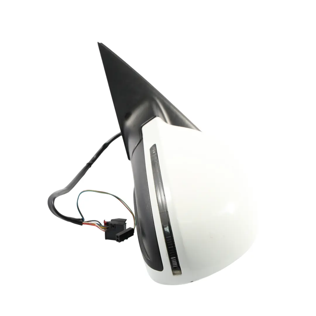 Wing Mirror Left N/S Ibis White - Y9C to Audi A4 B8 Electric with Part number 8K2857409D Audi A4 B8 Electric Wing Mirror Left N/S Ibis White - Y9C - SKU RHD-8K2857409D-IWH - Part number 8K2857409D