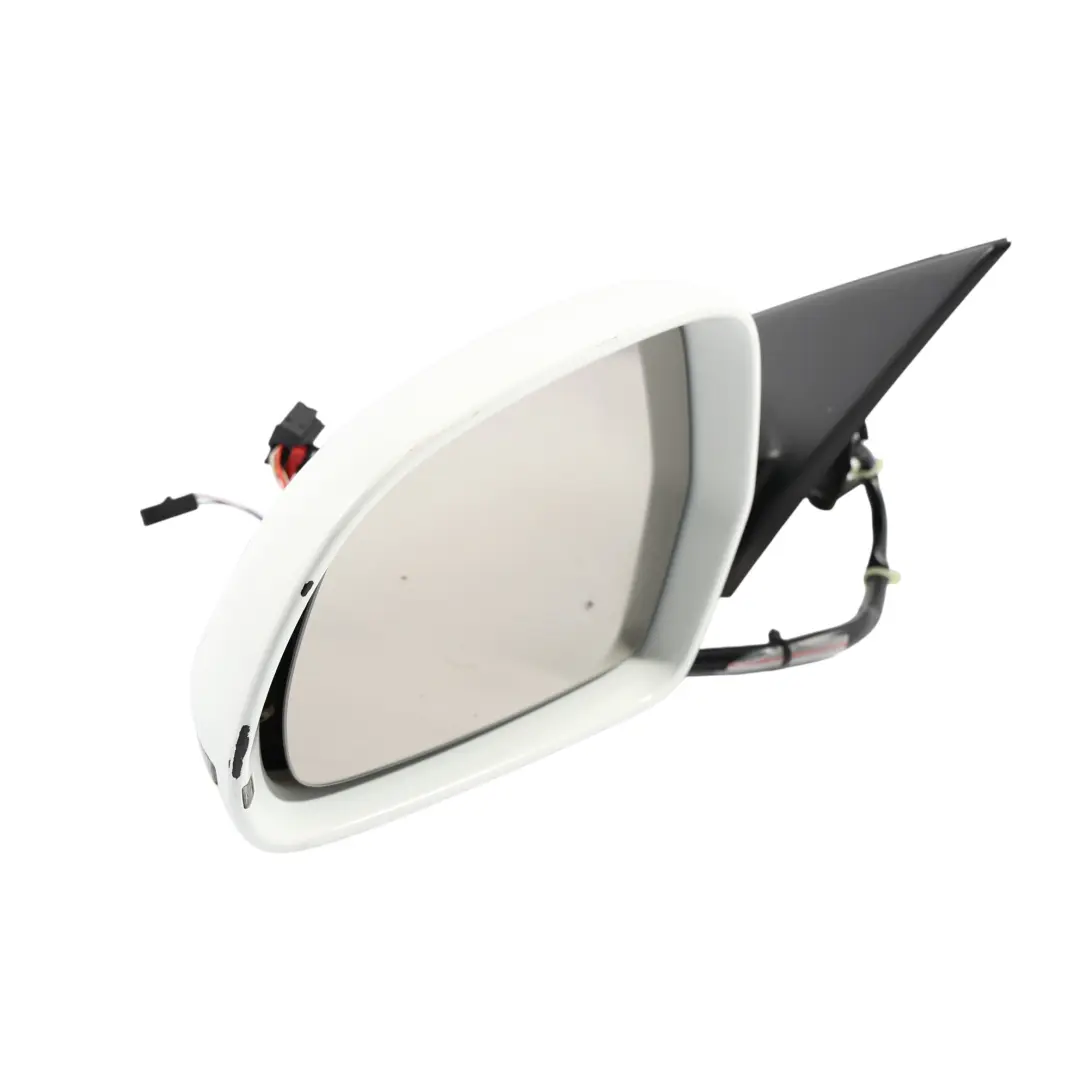 Wing Mirror Left N/S Ibis White - Y9C to Audi A4 B8 Electric with Part number 8K2857409D Audi A4 B8 Electric Wing Mirror Left N/S Ibis White - Y9C - SKU RHD-8K2857409D-IWH - Part number 8K2857409D
