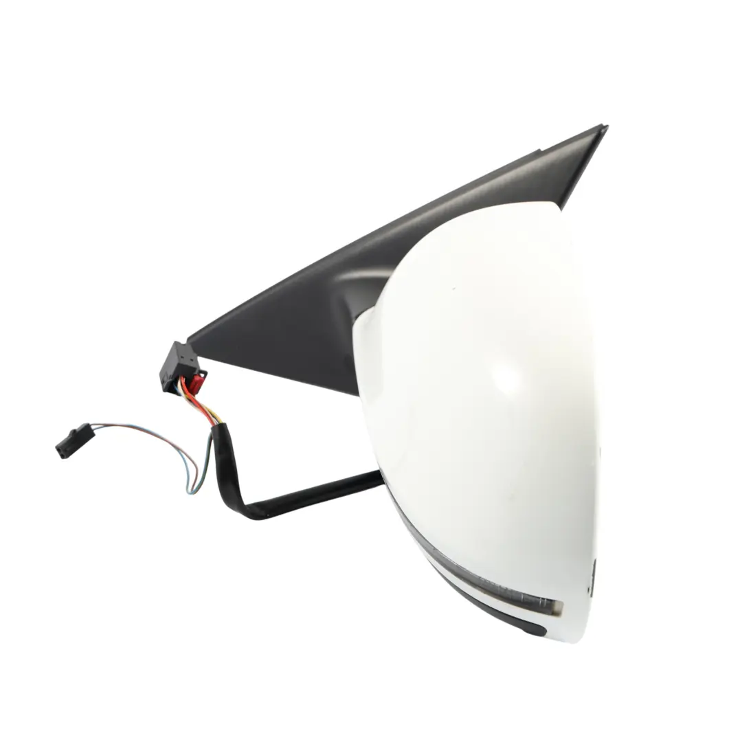Wing Mirror Left N/S Ibis White - Y9C to Audi A4 B8 Electric with Part number 8K2857409D Audi A4 B8 Electric Wing Mirror Left N/S Ibis White - Y9C - SKU RHD-8K2857409D-IWH - Part number 8K2857409D