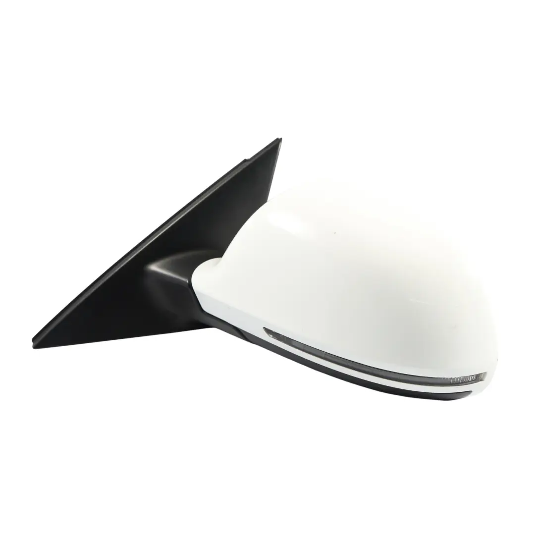 Wing Mirror Left N/S Ibis White - Y9C to Audi A4 B8 Electric with Part number 8K2857409D Audi A4 B8 Electric Wing Mirror Left N/S Ibis White - Y9C - SKU RHD-8K2857409D-IWH - Part number 8K2857409D