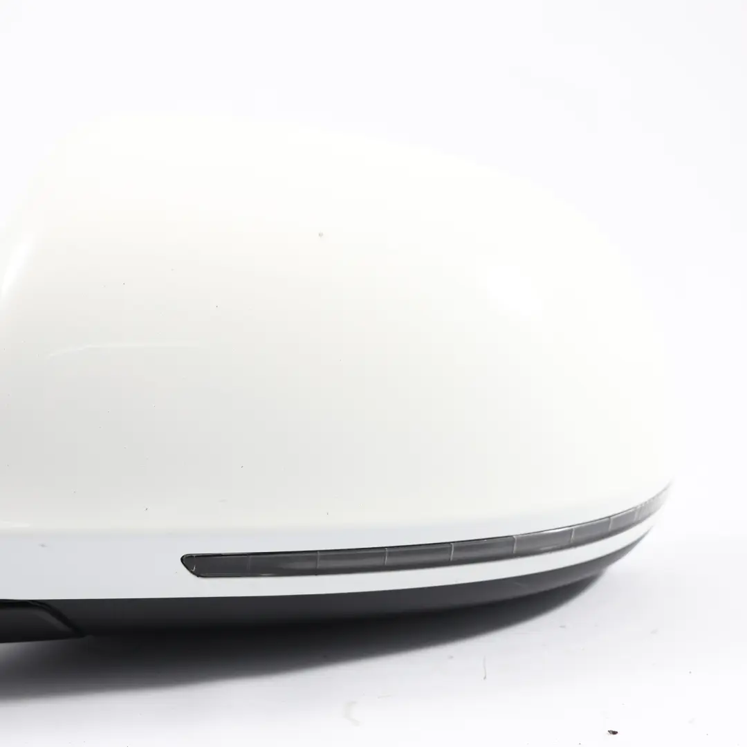 Wing Mirror Left N/S Ibis White - Y9C to Audi A4 B8 Electric with Part number 8K2857409D Audi A4 B8 Electric Wing Mirror Left N/S Ibis White - Y9C - SKU RHD-8K2857409D-IWH - Part number 8K2857409D
