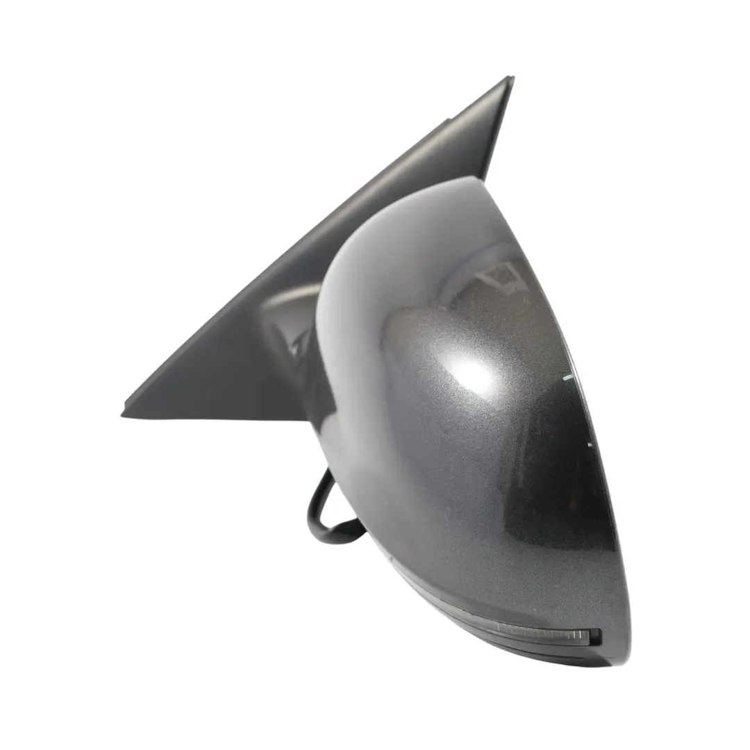 Audi A4 B8 Electric Wing Mirror Left N/S Lava Grey Pearl Effect Z7L - SKU RHD-8K2857409D-LAG - Part number 8K2857409D