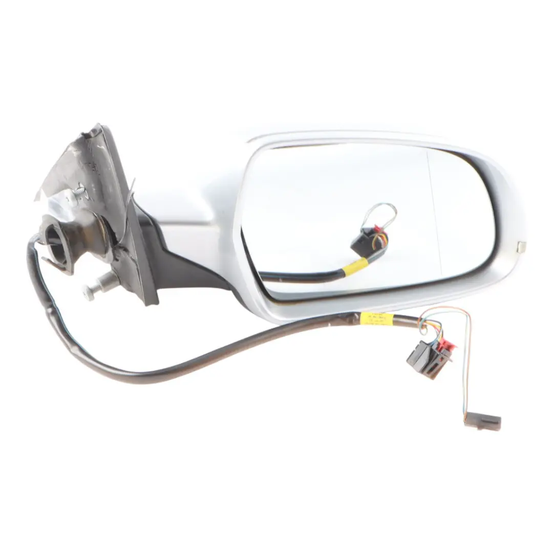 Audi A4 B8 Door Right O/S Mirror Wing Electric Foil Silver - Z7G - SKU RHD-8K2857410AF-FSI - Part number 8K2857410AF
