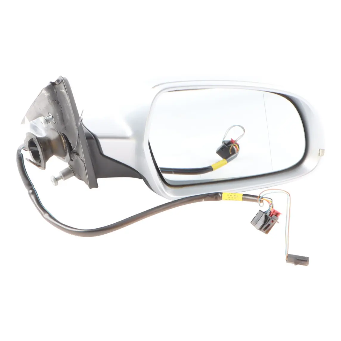 Audi A4 B8 Door Right O/S Mirror Wing Electric Foil Silver - Z7G 8K2857410AF