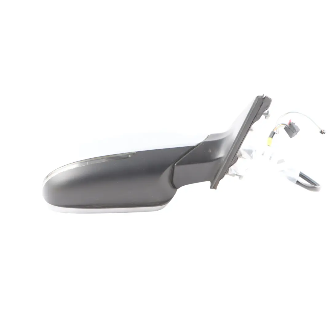Audi A4 B8 Door Right O/S Mirror Wing Electric Foil Silver - Z7G - SKU RHD-8K2857410AF-FSI - Part number 8K2857410AF