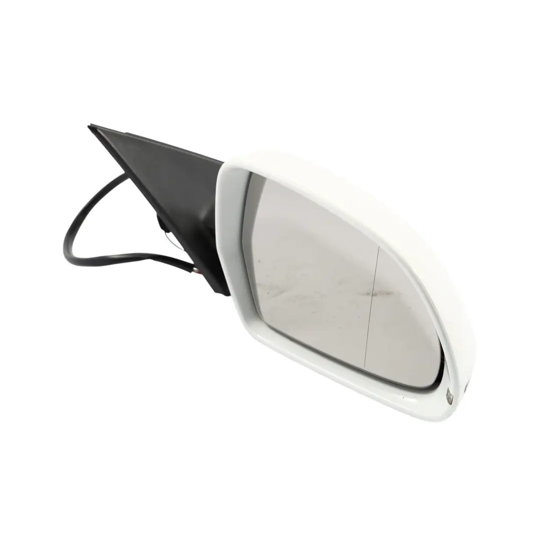 Audi A4 B8 Electric Wing Mirror Right O/S Door Ibis White - Y9C - SKU RHD-8K2857410D-IWH - Part number 8K2857410D