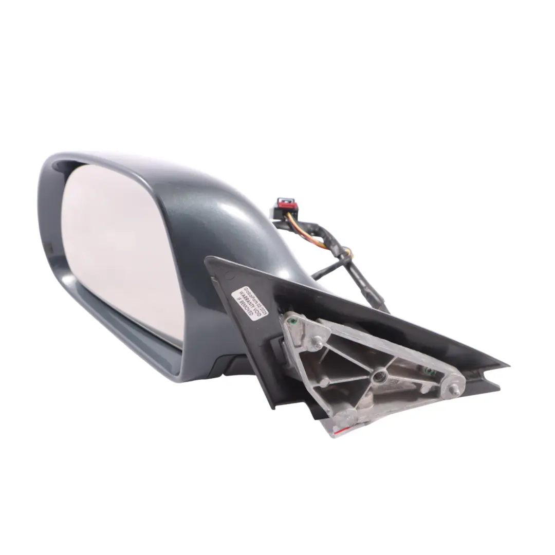 Audi A3 8P Door Wing Mirror Glass Left N/S Meteor Grey - Z7H - SKU RHD-8P2858531EB-MGR - Part number 8P2858531EB