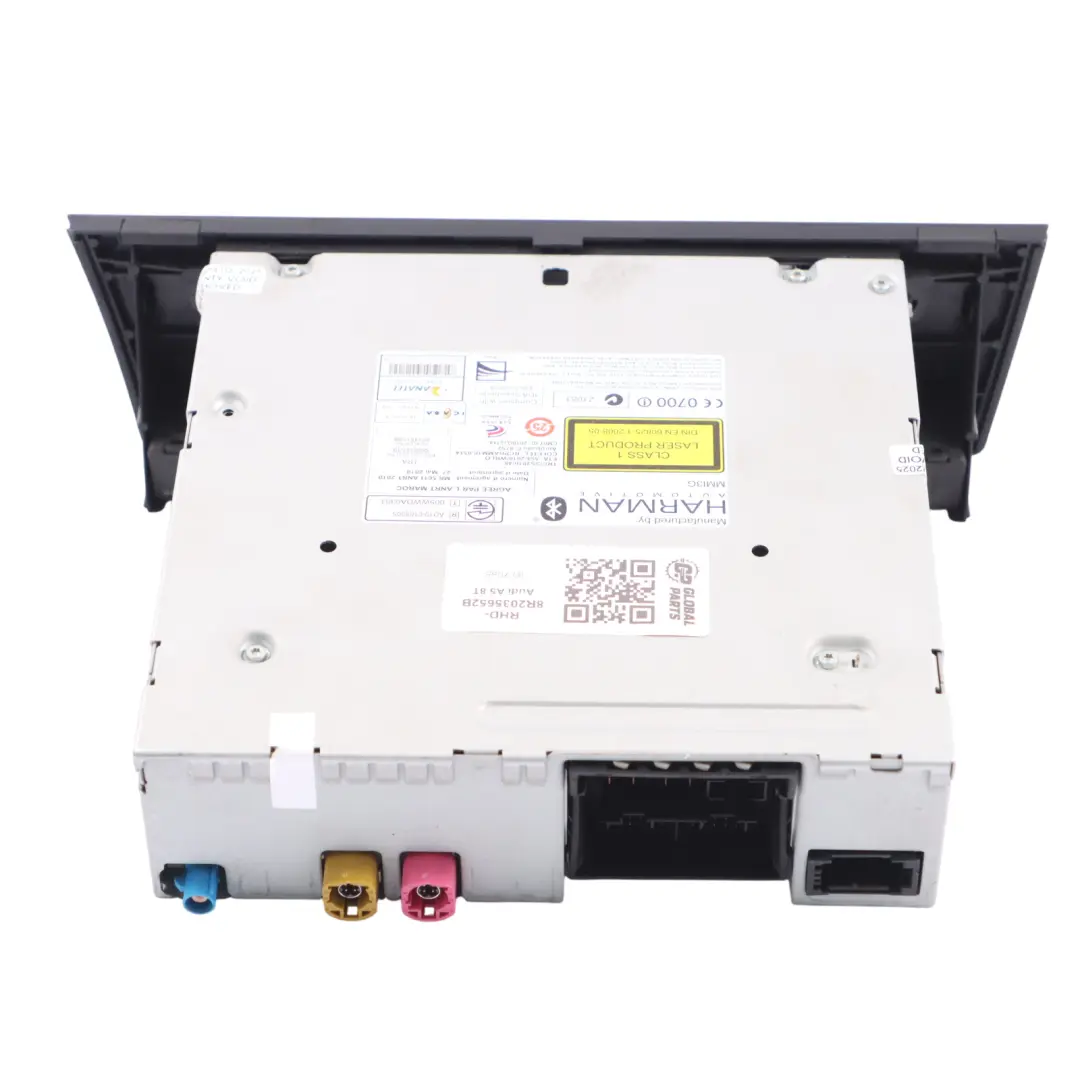 Audi A4 B8 A5 8T Radio Multimedia Stereo Control Head Unit Harman - SKU RHD-8R2035652B - Part number 8R2035652B