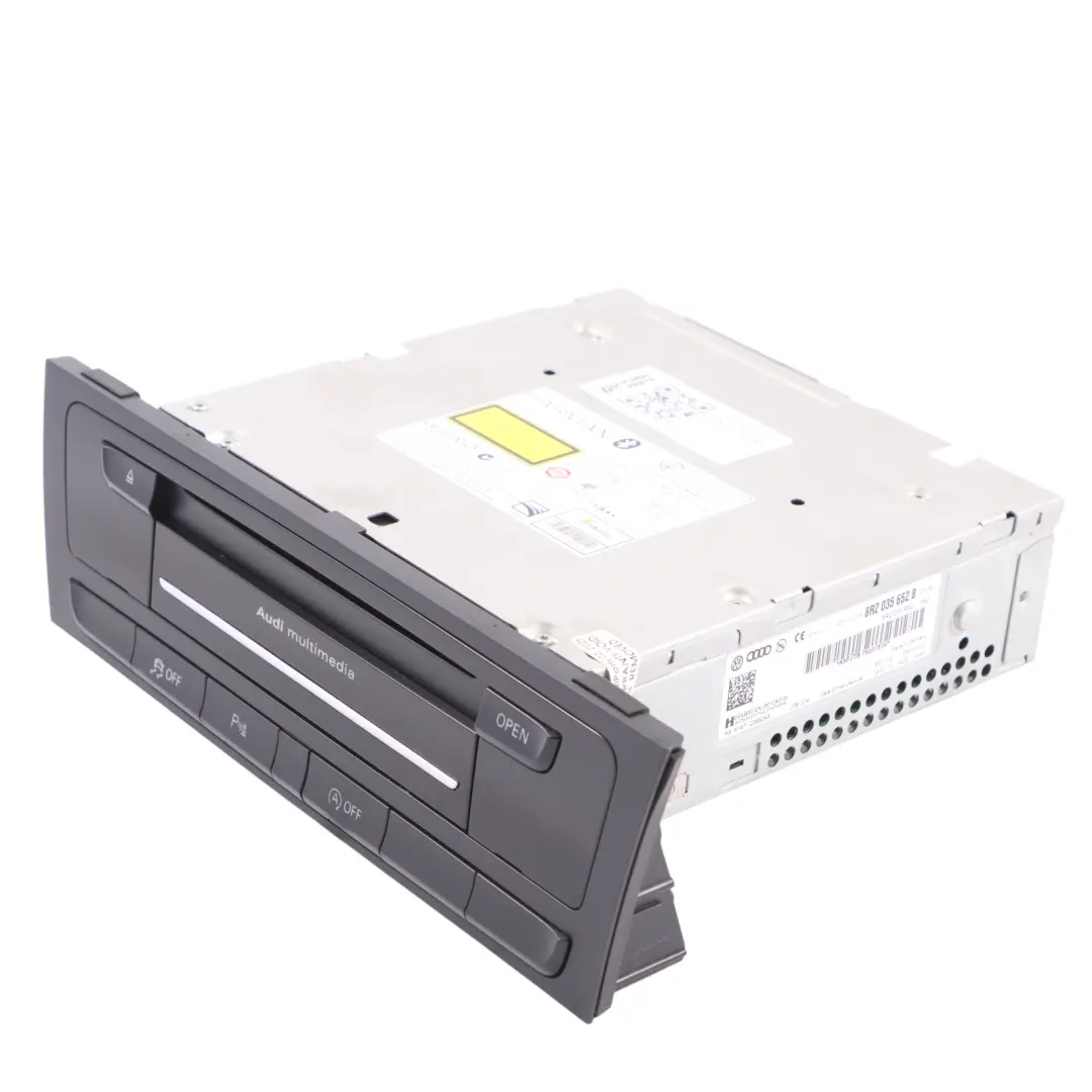 Radio Multimedia Stereo Control Head Unit Harman to Audi A4 B8 A5 8T with Part number 8R2035652B Audi A4 B8 A5 8T Radio Multimedia Stereo Control Head Unit Harman - SKU RHD-8R2035652B - Part number 8R2035652B