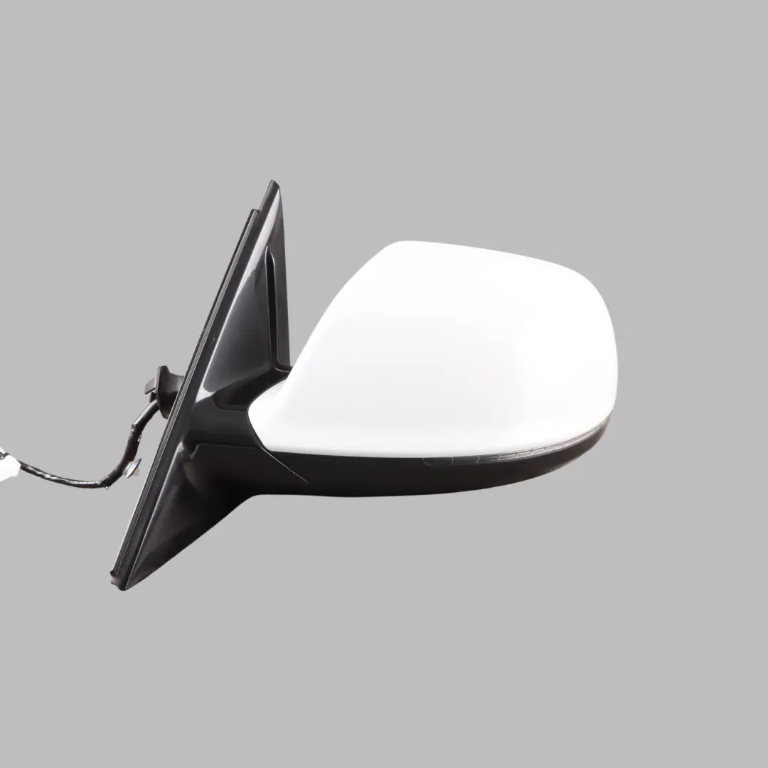 Wing Mirror Electric Outside Door Left N/S Glacier White Pearl - S9R to Audi Q5 8R with Part number 8R2857409AK Audi Q5 8R Wing Mirror Electric Outside Door Left N/S Glacier White Pearl - S9R - SKU RHD-8R2857409AK-MGW - Part number 8R2857409AK
