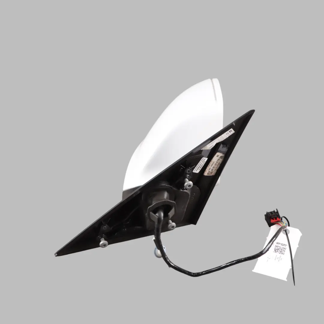 Wing Mirror Electric Outside Door Right O/S Glacier White Pearl - S9R to Audi Q5 8R with Part number 8R2857410AK Audi Q5 8R Wing Mirror Electric Outside Door Right O/S Glacier White Pearl - S9R - SKU RHD-8R2857410AK-MGW - Part number 8R2857410AK