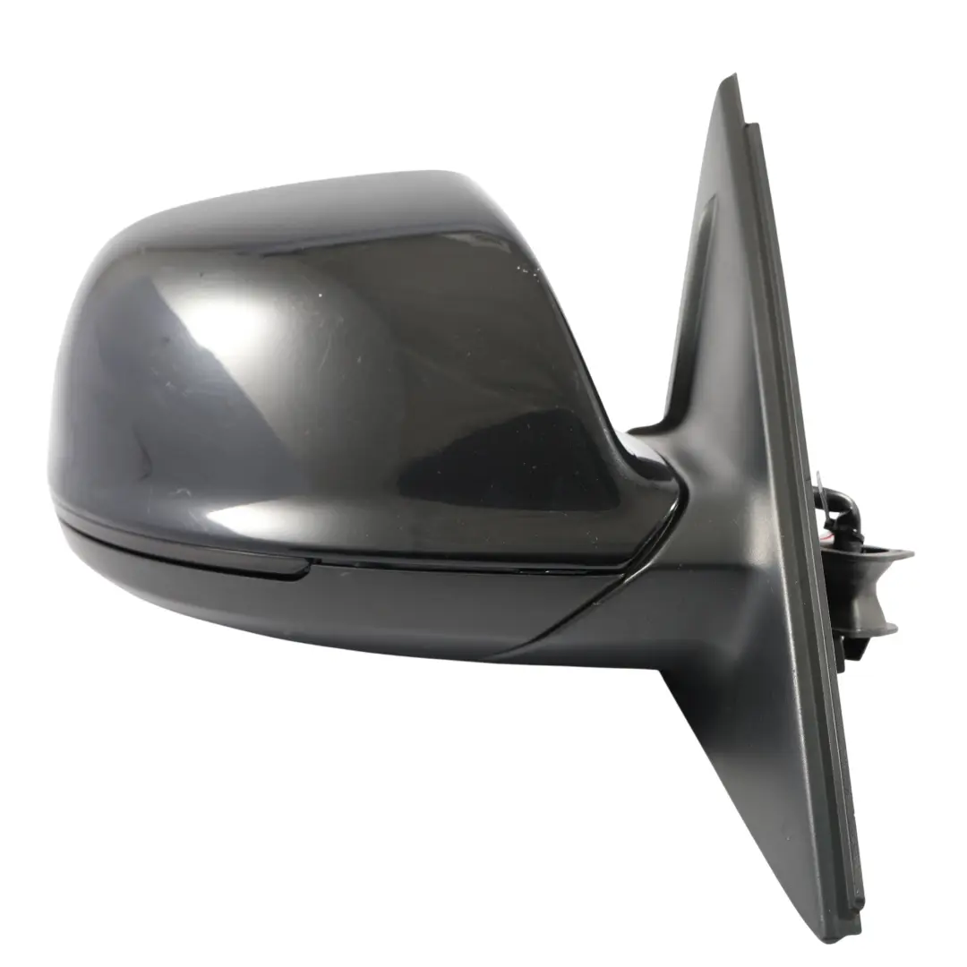 Mirror Wing Glass Right O/S Phantom Black - Z9Y to Audi Q5 8R Electric with Part number 8R2857410F Audi Q5 8R Electric Mirror Wing Glass Right O/S Phantom Black - Z9Y - SKU RHD-8R2857410F-PHB - Part number 8R2857410F