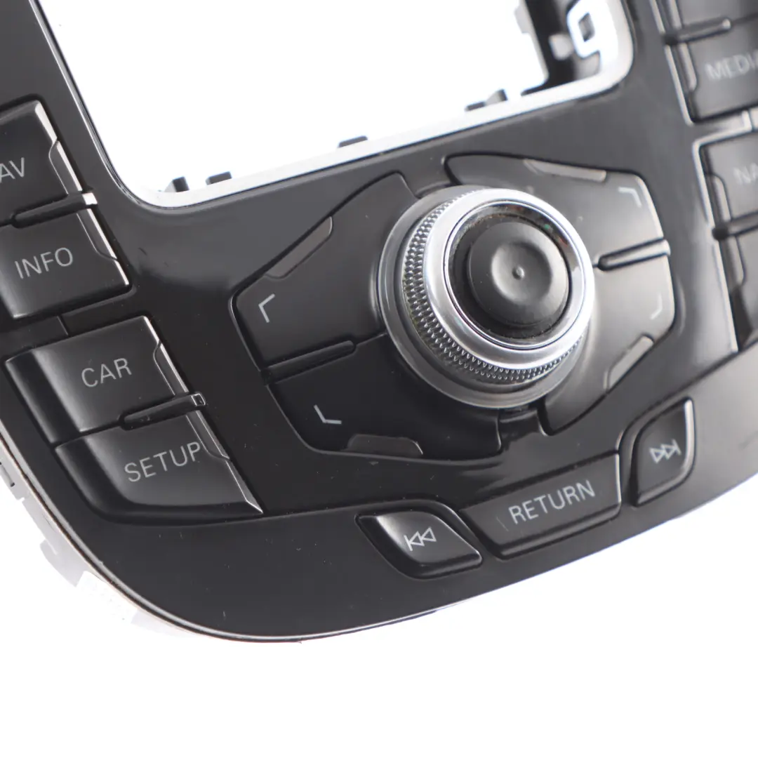 Audi A4 B8 Sat Nav MMI Centre Console Cover Panel Switch Button Block - SKU RHD-8T0919609F-1 - Part number 8T0919609F