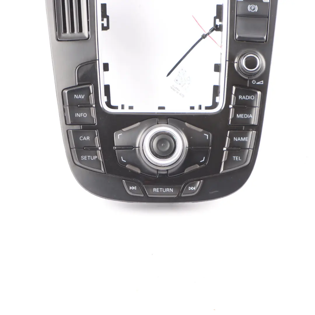 Audi A4 B8 Sat Nav MMI Centre Console Cover Panel Switch Button Block - SKU RHD-8T0919609F-1 - Part number 8T0919609F