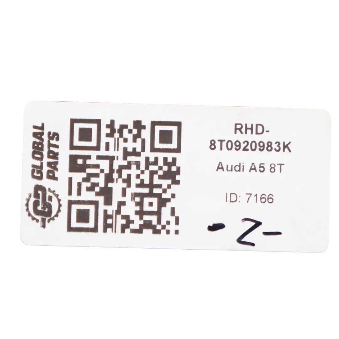 Audi A5 8T 2.0 TFSI Quattro Instrument Cluster Speedometer Automatic - SKU RHD-8T0920983K - Part number 8T0920983K