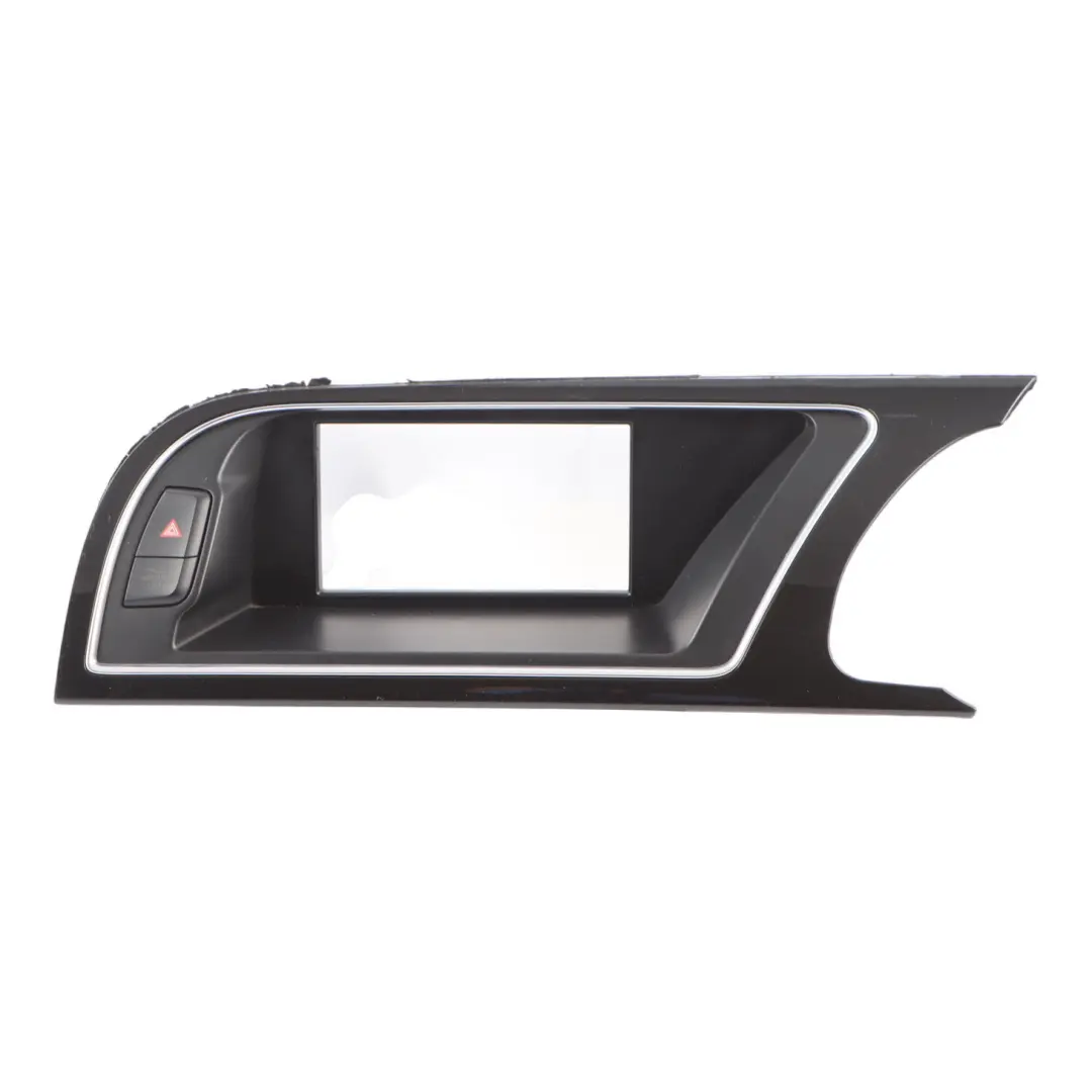 Dashboard MMI Screen Display Cover Trim Surround Panel to Audi A5 8T with Part number 8T2857185N Audi A5 8T Dashboard MMI Screen Display Cover Trim Surround Panel - SKU RHD-8T2857185N - Part number 8T2857185N