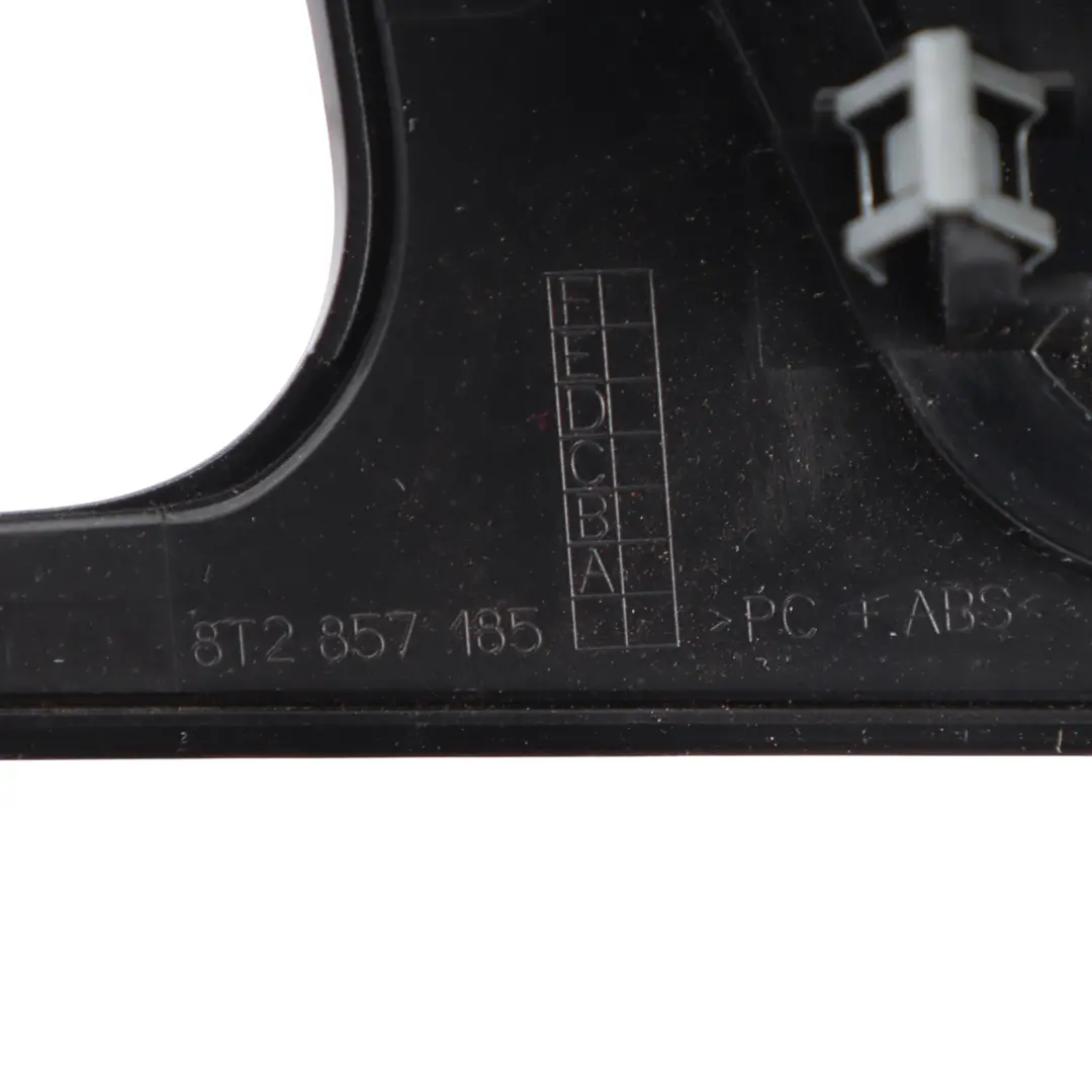 Dashboard MMI Screen Display Cover Trim Surround Panel to Audi A5 8T with Part number 8T2857185N Audi A5 8T Dashboard MMI Screen Display Cover Trim Surround Panel - SKU RHD-8T2857185N - Part number 8T2857185N