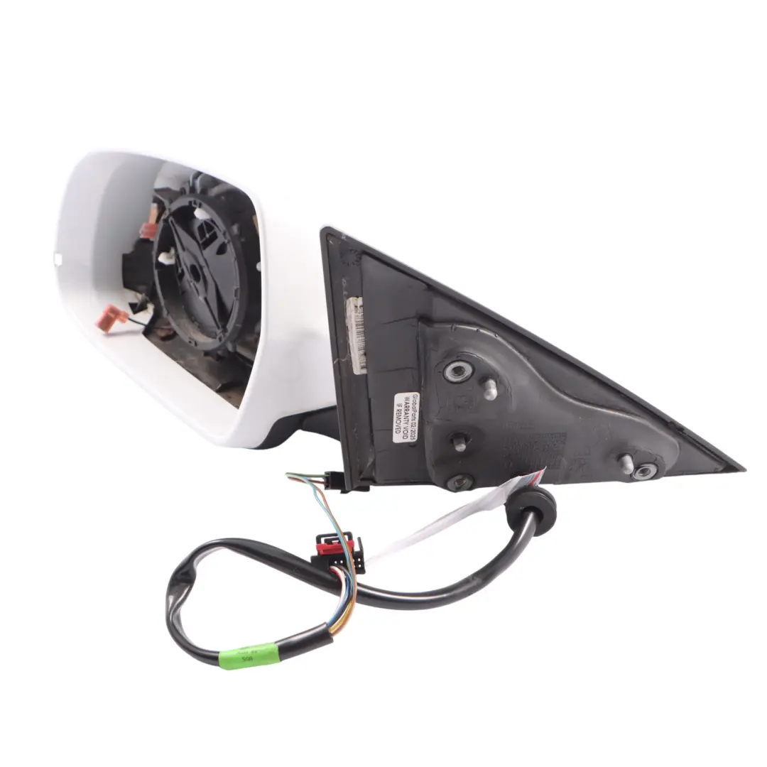 Door Wing Mirror Electric Left N/S Glacier White Pearl - S9R to Audi A5 8T with Part number 8T2857409AF Audi A5 8T Door Wing Mirror Electric Left N/S Glacier White Pearl - S9R - SKU RHD-8T2857409AF-MGW - Part number 8T2857409AF