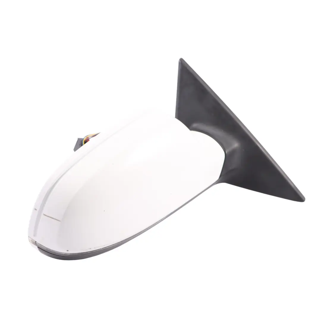Audi A5 8T Door Wing Mirror Right O/S Glacier White Pearl - S9R - SKU RHD-8T2857410AF-MGW - Part number 8T2857410AF