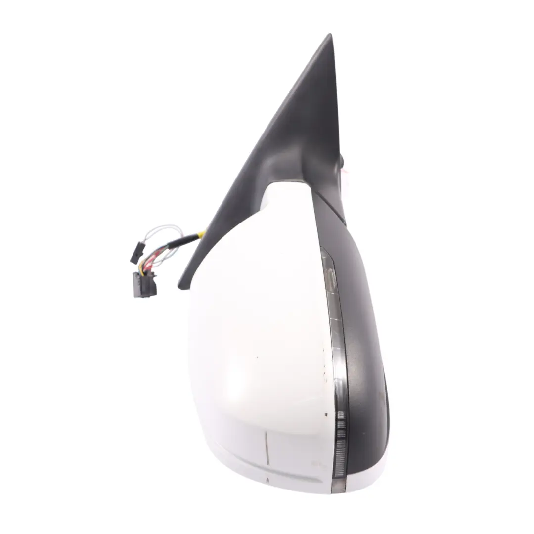 Audi A5 8T Door Wing Mirror Right O/S Glacier White Pearl - S9R - SKU RHD-8T2857410AF-MGW - Part number 8T2857410AF