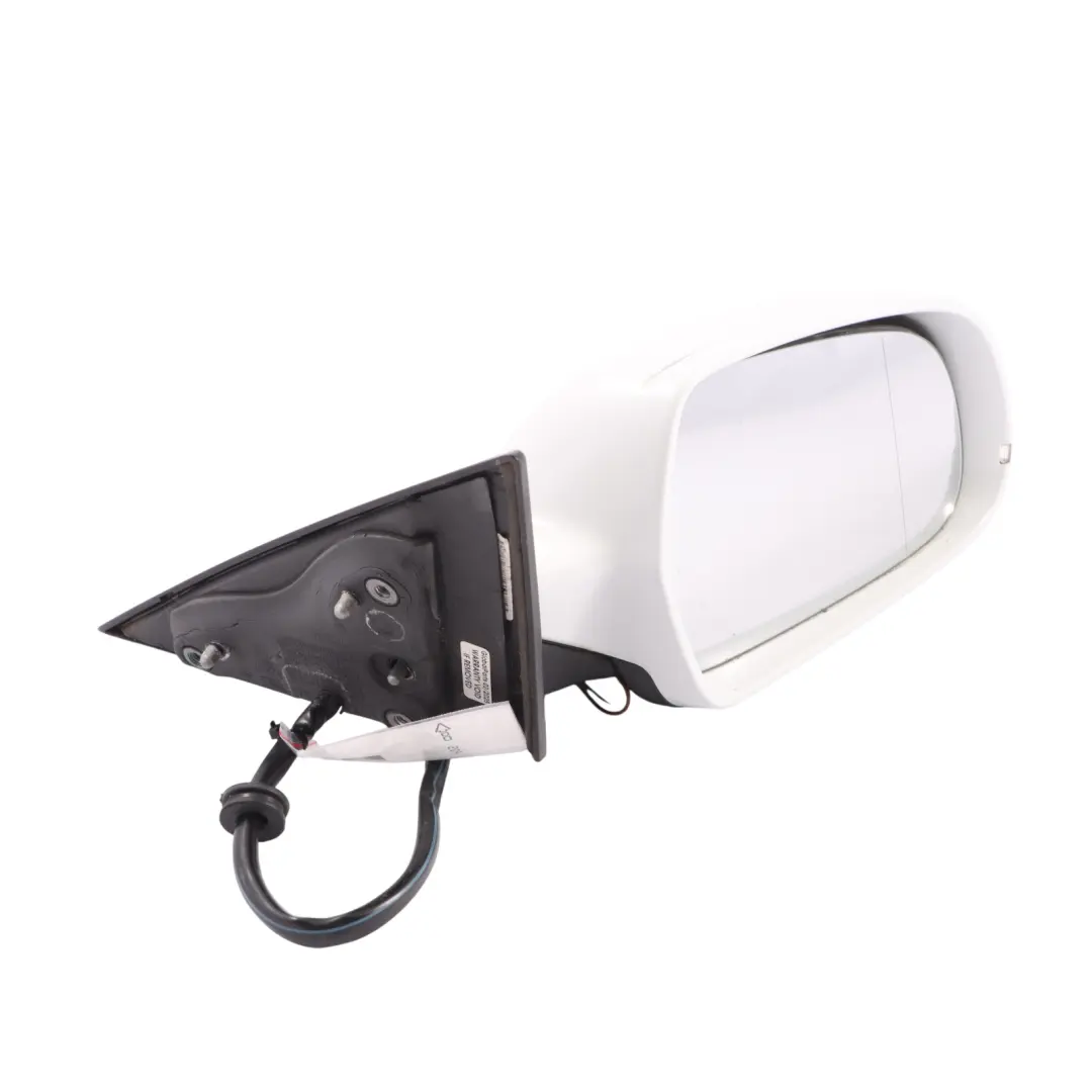 Audi A5 8T Door Wing Mirror Right O/S Glacier White Pearl - S9R - SKU RHD-8T2857410AF-MGW - Part number 8T2857410AF