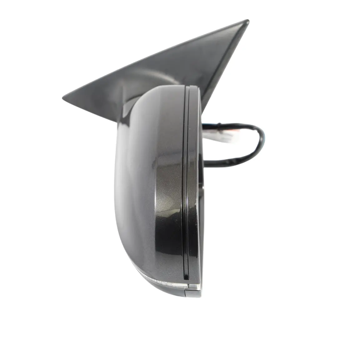 Audi A5 8T Wing Mirror Heated Door Left N/S Lava Grey Pearl - Z7L - SKU RHD-8T8857409L-LAG - Part number 8T8857409L