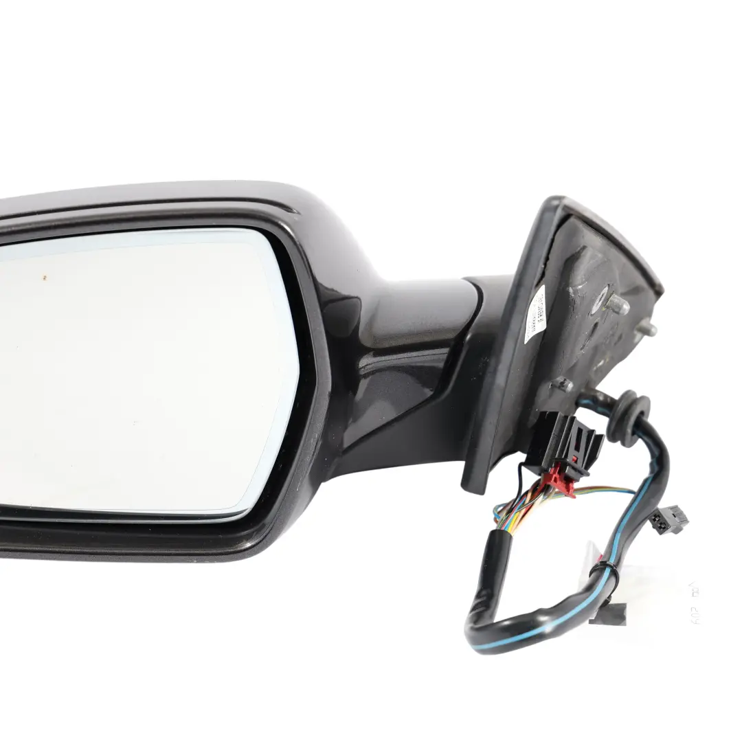 Audi A5 8T Wing Mirror Heated Door Left N/S Lava Grey Pearl - Z7L - SKU RHD-8T8857409L-LAG - Part number 8T8857409L