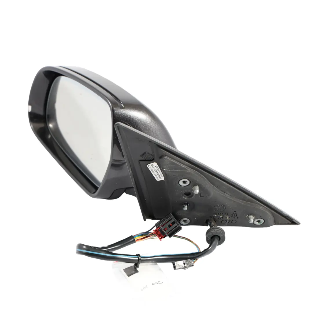 Audi A5 8T Wing Mirror Heated Door Left N/S Lava Grey Pearl - Z7L - SKU RHD-8T8857409L-LAG - Part number 8T8857409L