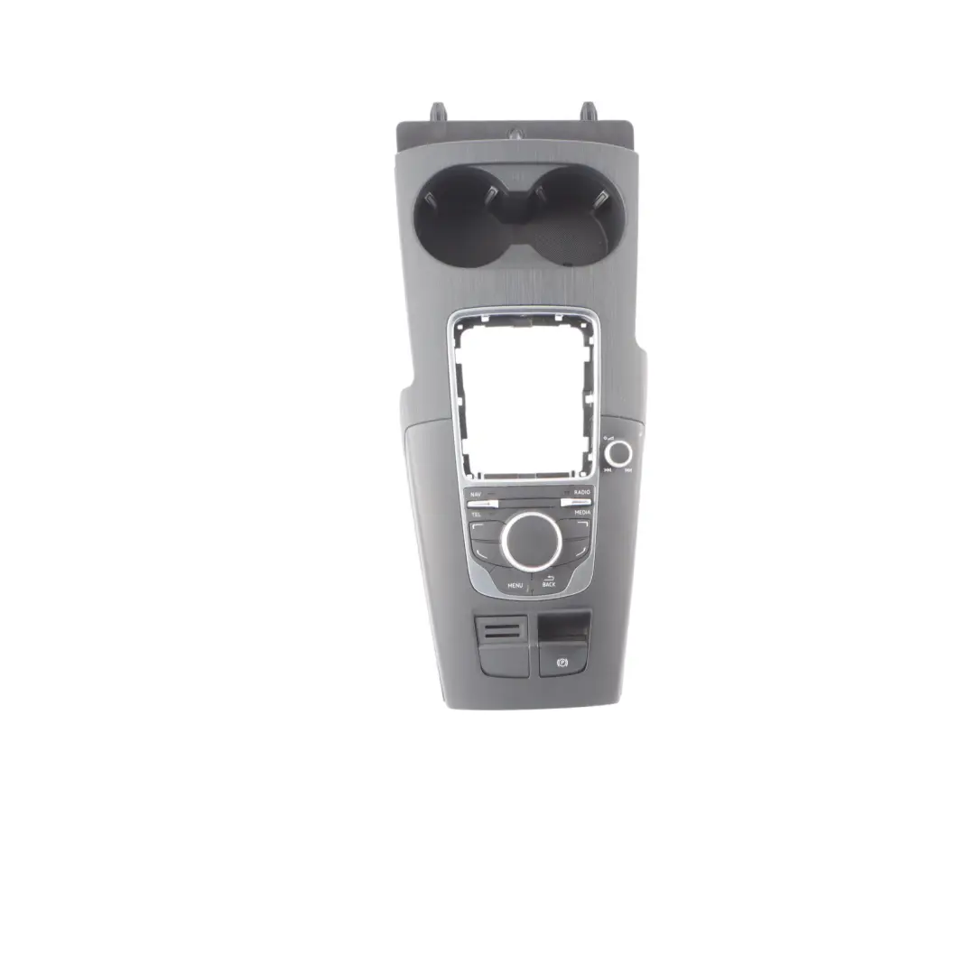 Audi RS3 8V Sat Nav Multimedia Control Unit Cover Trim Cup Holder - SKU RHD-8V0919614P-2 - Part number 8V0919614P