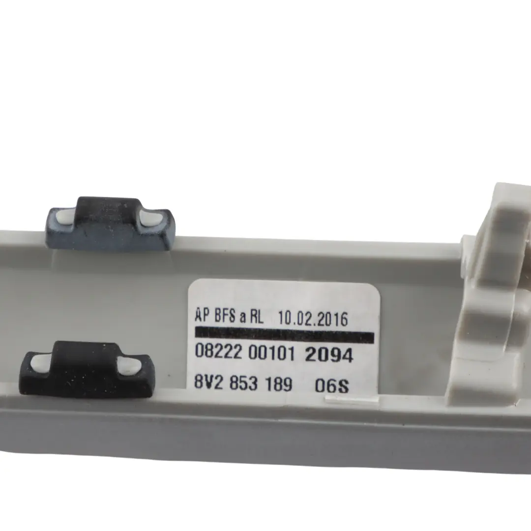 Dashboard Trim Strip Left N/S Decor Cover Strip Alu Set to Audi A3 8V with Part number 8V2853189 Audi A3 8V Dashboard Trim Strip Left N/S Decor Cover Strip Alu Set - SKU RHD-8V2853189-1 - Part number 8V2853189