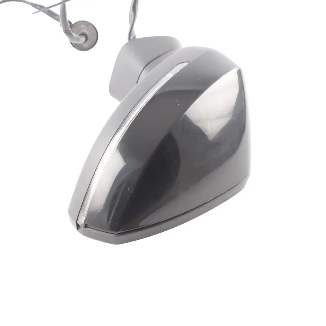 Audi A3 8V Front Door Wing Mirror Left N/S Black - Z9Y - SKU RHD-8V2857409F-BLK - Part number 8V2857409F