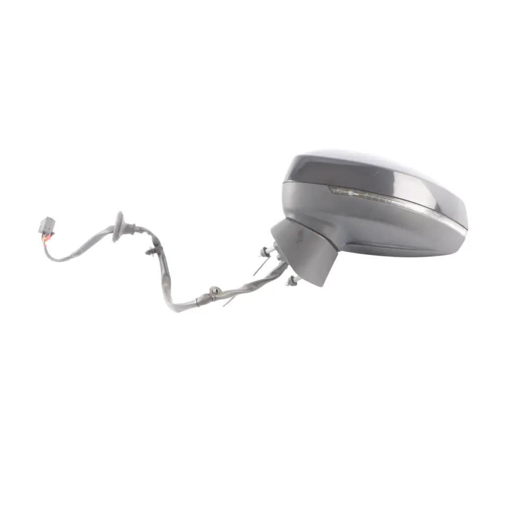 Audi A3 8V Front Door Wing Mirror Left N/S Black - Z9Y - SKU RHD-8V2857409F-BLK - Part number 8V2857409F