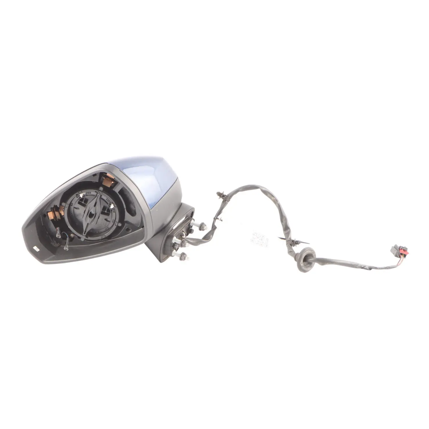 Audi A3 8V Front Door Wing Mirror Left N/S Scuba Blue Metallic - X5Q