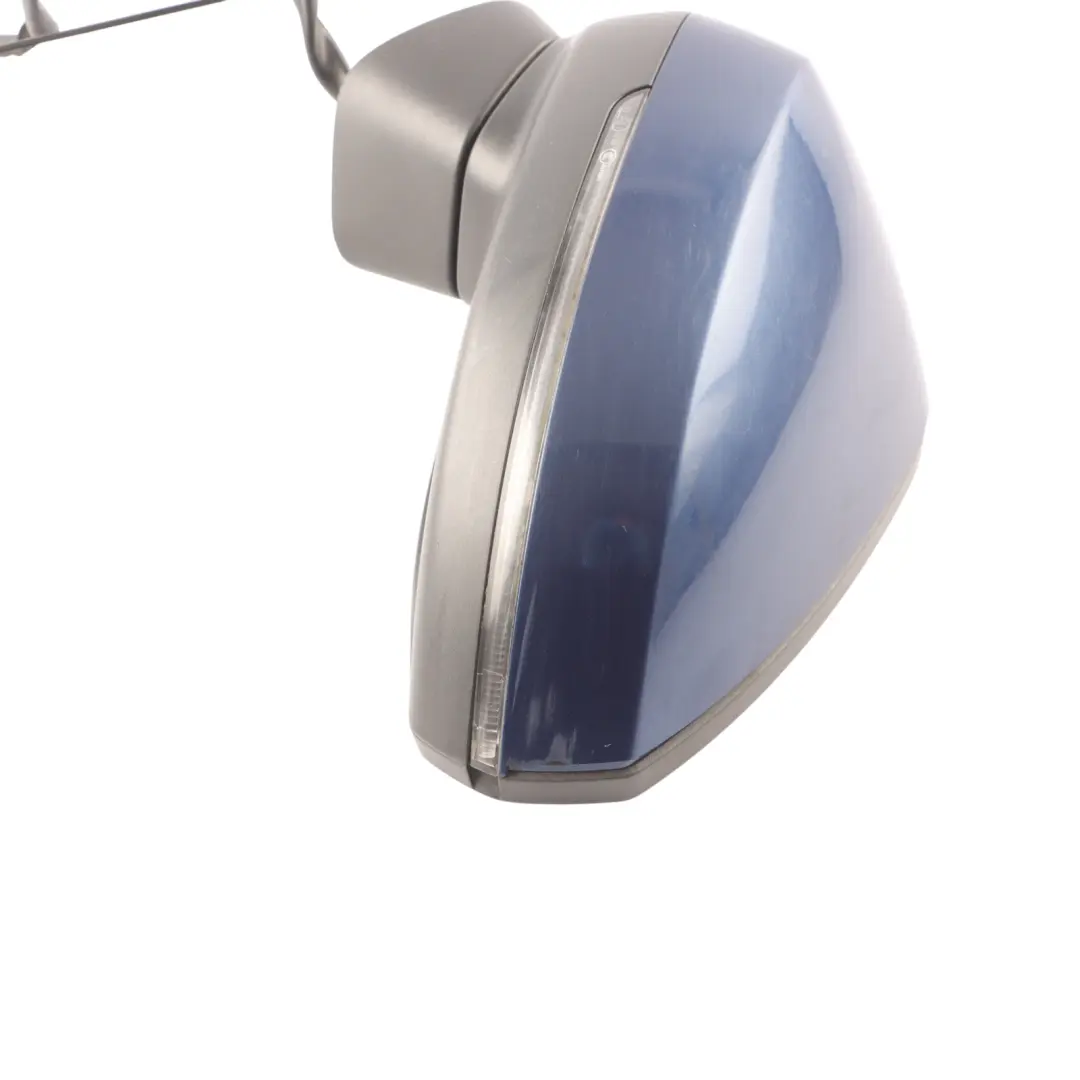 Front Door Wing Mirror Left N/S Scuba Blue Metallic - X5Q to Audi A3 8V with Part number 8V2857409F Audi A3 8V Front Door Wing Mirror Left N/S Scuba Blue Metallic - X5Q - SKU RHD-8V2857409F-SCB - Part number 8V2857409F