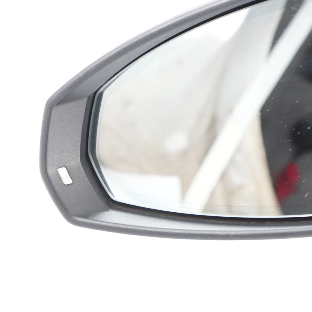 Audi S3 8V Electric Side Wing Mirror Left N/S Mythical Black Y9T - SKU RHD-8V2857409J - Part number 8V2857409J