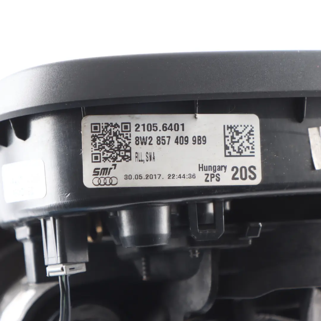 Wing Mirror Outside Heated Left N/S Door to Audi A4 B9 with Part number 8W2857409 Audi A4 B9 Wing Mirror Outside Heated Left N/S Door - SKU RHD-8W2857409-1 - Part number 8W2857409