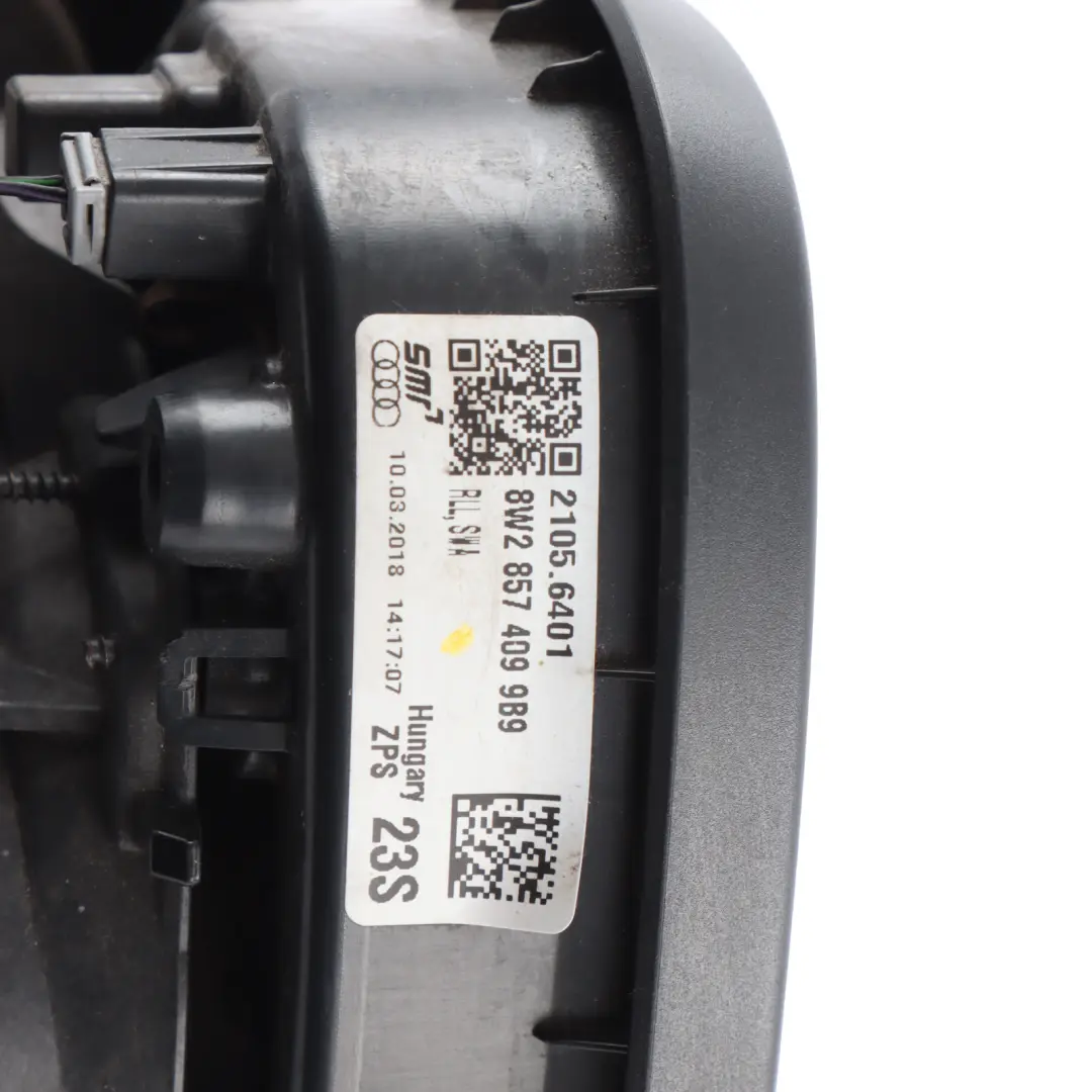 Wing Mirror Outside Heated Left N/S Door to Audi A4 B9 with Part number 8W2857409 Audi A4 B9 Wing Mirror Outside Heated Left N/S Door - SKU RHD-8W2857409 - Part number 8W2857409