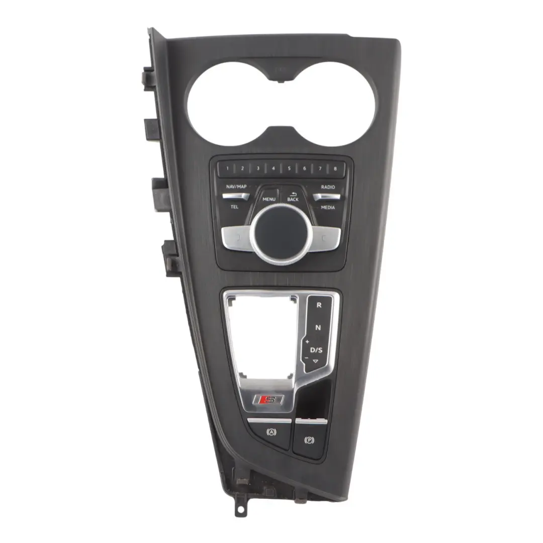 Centre Console Multimedia Sat Nav Switch Panel to Audi A4 B9 with Part number 8W2864261A Audi A4 B9 Centre Console Multimedia Sat Nav Switch Panel - SKU RHD-8W2864261A - Part number 8W2864261A