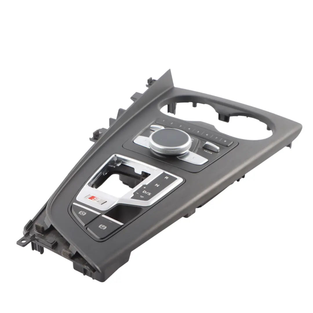 Centre Console Multimedia Sat Nav Switch Panel to Audi A4 B9 with Part number 8W2864261A Audi A4 B9 Centre Console Multimedia Sat Nav Switch Panel - SKU RHD-8W2864261A - Part number 8W2864261A