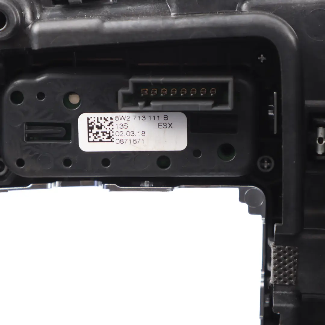 Centre Console Multimedia Sat Nav Switch Panel to Audi A4 B9 with Part number 8W2864261A Audi A4 B9 Centre Console Multimedia Sat Nav Switch Panel - SKU RHD-8W2864261A - Part number 8W2864261A