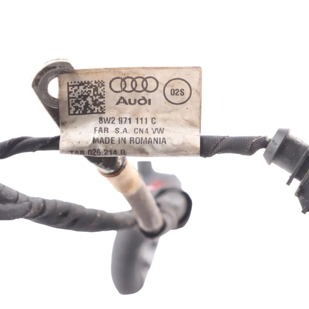 Audi S4 B9 Power Steering Rack Wiring Harness Loom Cable - SKU RHD-8W2971111C - Part number 8W2971111C