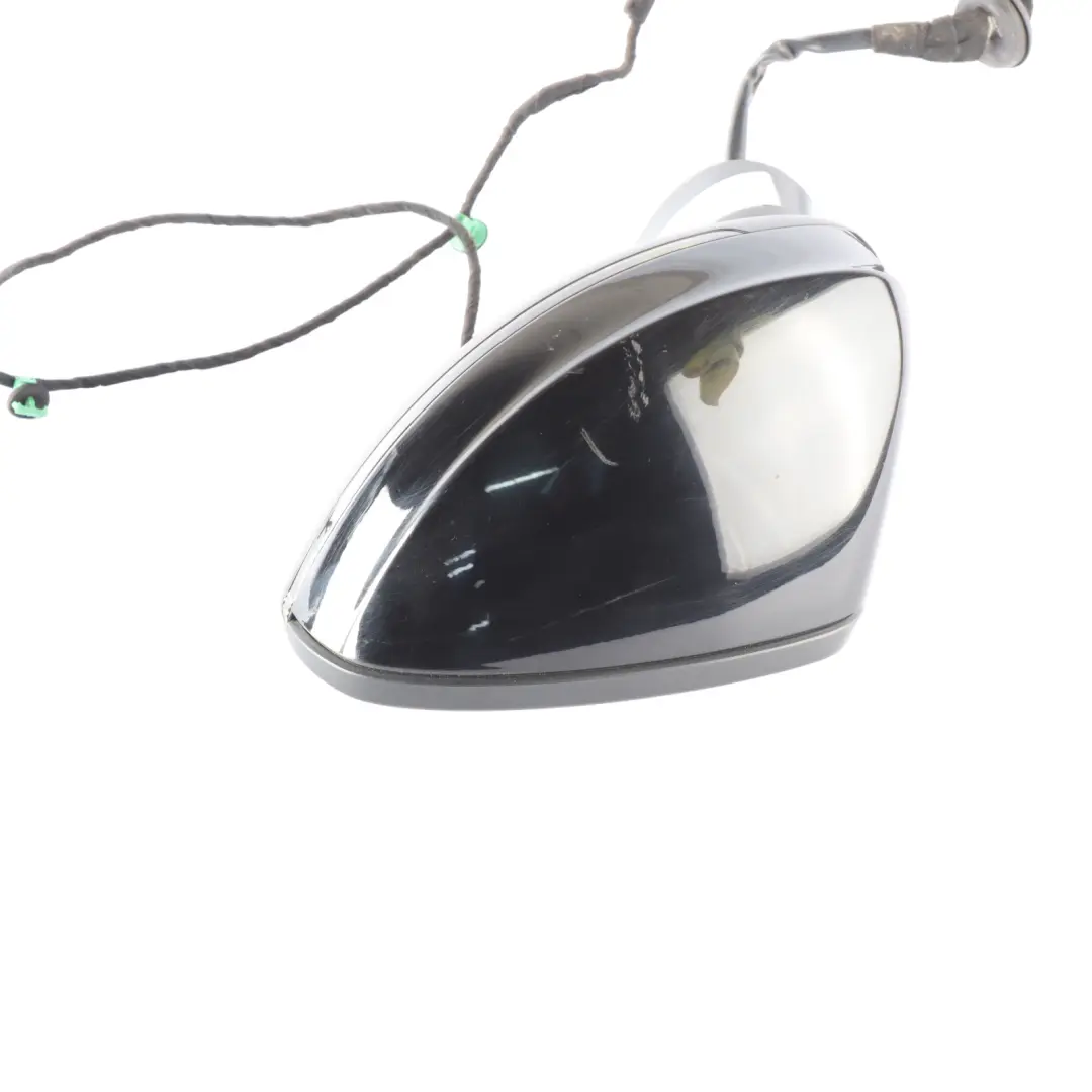 Left N/S Electrical Mirror Wing Heated Brilliant Black Metallic - Y9B to Audi A1 8X with Part number 8X2857409S Audi A1 8X Left N/S Electrical Mirror Wing Heated Brilliant Black Metallic - Y9B - SKU RHD-8X2857409S-BBL - Part number 8X2857409S