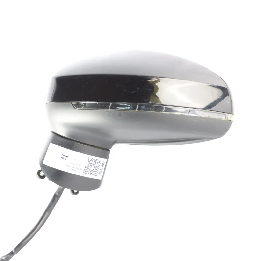 Left N/S Electrical Mirror Wing Heated Brilliant Black Metallic - Y9B to Audi A1 8X with Part number 8X2857409S Audi A1 8X Left N/S Electrical Mirror Wing Heated Brilliant Black Metallic - Y9B - SKU RHD-8X2857409S-BBL - Part number 8X2857409S