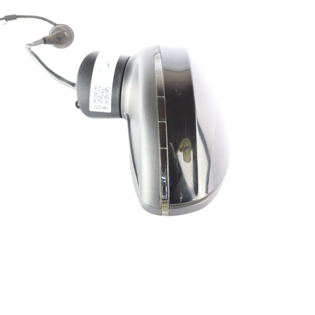 Left N/S Electrical Mirror Wing Heated Brilliant Black Metallic - Y9B to Audi A1 8X with Part number 8X2857409S Audi A1 8X Left N/S Electrical Mirror Wing Heated Brilliant Black Metallic - Y9B - SKU RHD-8X2857409S-BBL - Part number 8X2857409S