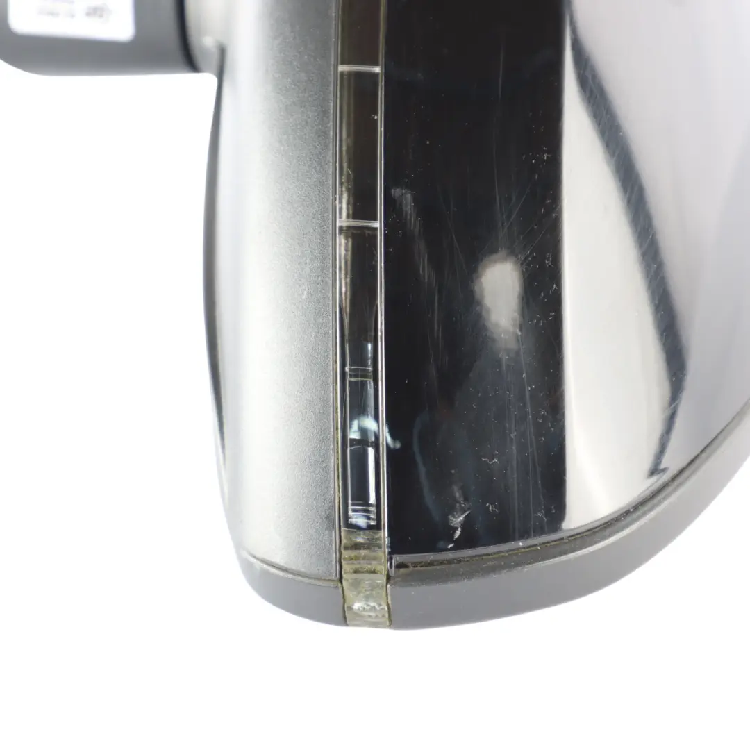 Left N/S Electrical Mirror Wing Heated Brilliant Black Metallic - Y9B to Audi A1 8X with Part number 8X2857409S Audi A1 8X Left N/S Electrical Mirror Wing Heated Brilliant Black Metallic - Y9B - SKU RHD-8X2857409S-BBL - Part number 8X2857409S