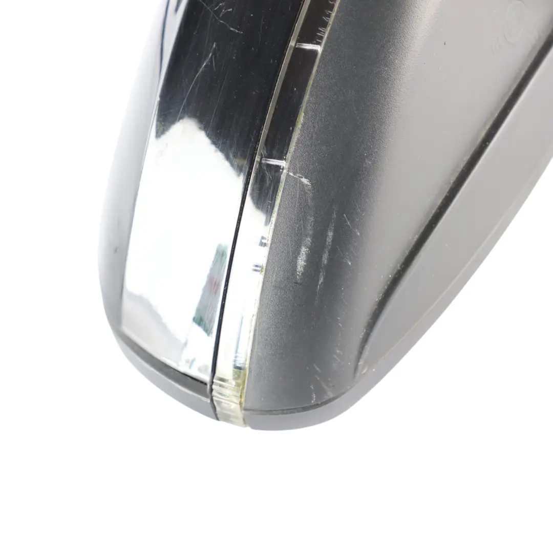 Audi A1 8X Mirror Electrical Wing Heated Right O/S Brilliant Black Metallic Y9B - SKU RHD-8X2857410R-BBL - Part number 8X2857410R